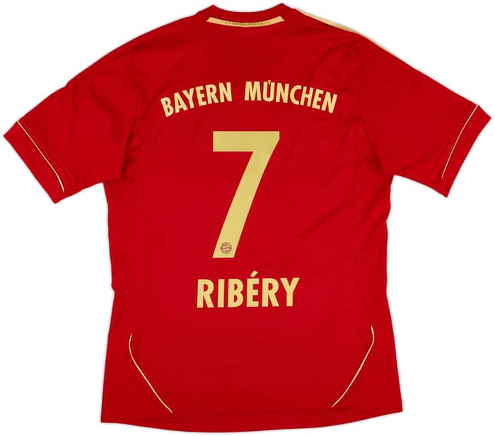 2011-13 Bayern Munich Home Shirt Ribery #7 - 8/10 - (M)