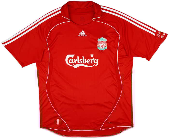 2006-08 Liverpool Home Shirt Alonso #14 - 6/10 - (XXL)