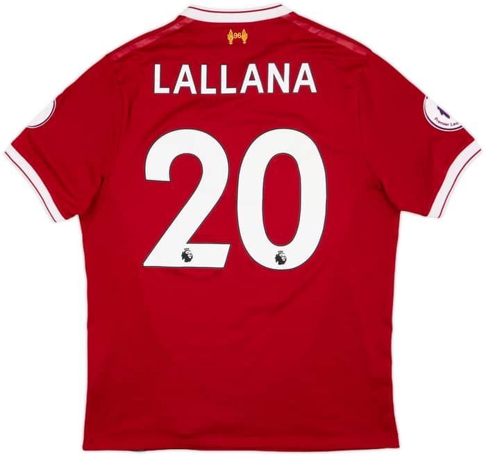 2017-18 Liverpool 125 Years Home Shirt Lallana #20 - 6/10 - (M)