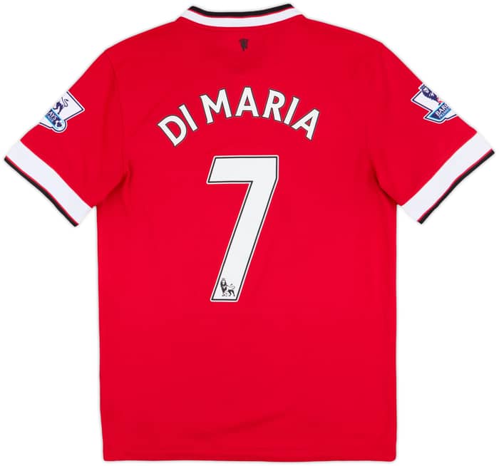 2014-15 Manchester United Home Shirt Di Maria #7 - 7/10 - (S)