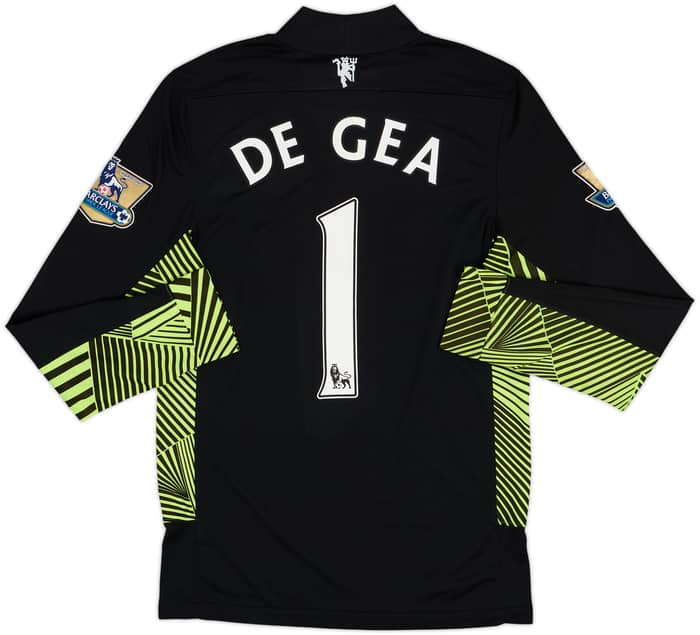 2011-12 Manchester United GK Shirt De Gea #1 - 7/10 - (M)