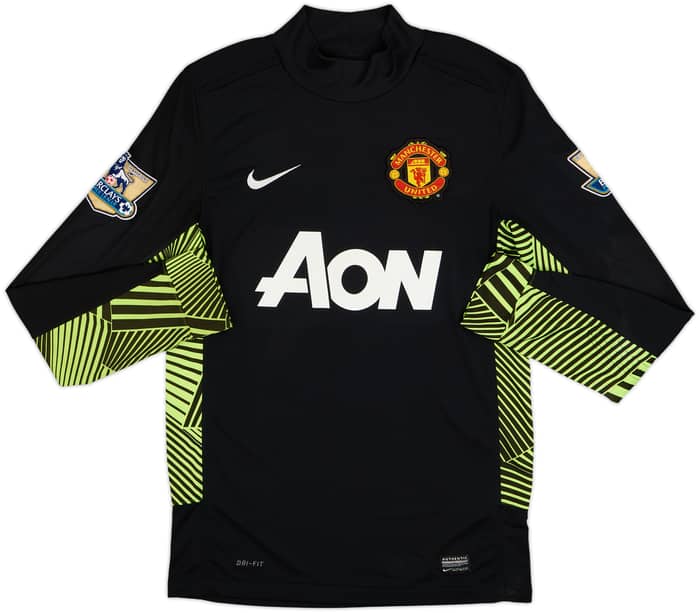2011-12 Manchester United GK Shirt De Gea #1 - 7/10 - (M)