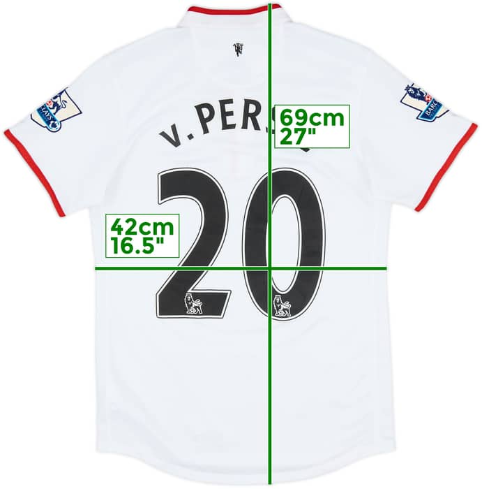2012-14 Manchester United Away Shirt v. Persie #20 - 8/10 - (Women's S)