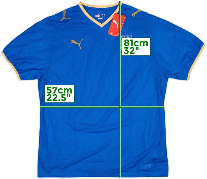 2007-08 Italy Home Shirt (XL)