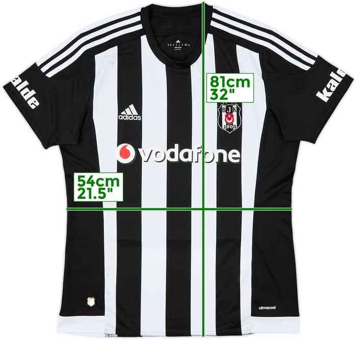 2015-16 Besiktas Away Shirt - 7/10 - (XL)
