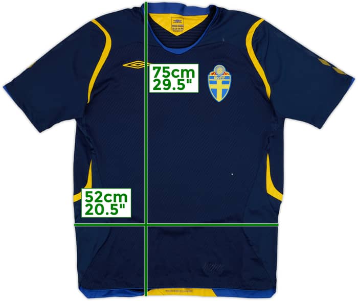 2008-10 Sweden Away Shirt - 6/10 - (L)