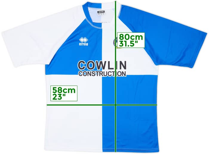 2007-8 Bristol Rovers Home Shirt - 10/10 - (XL)