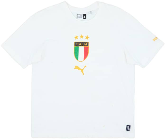 2004 Italy Puma Graphic Tee - 5/10 - (L)