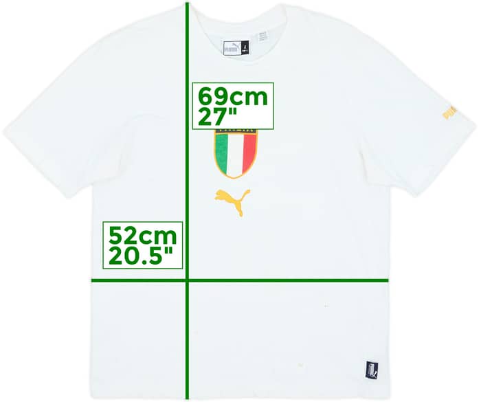2004 Italy Puma Graphic Tee - 5/10 - (L)