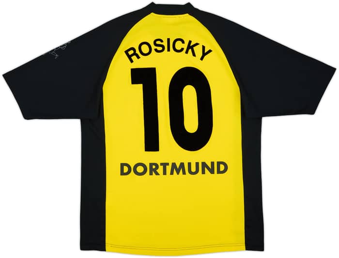 2001-02 Borussia Dortmund Home Shirt Rosicky #10 - 6/10 - (M)
