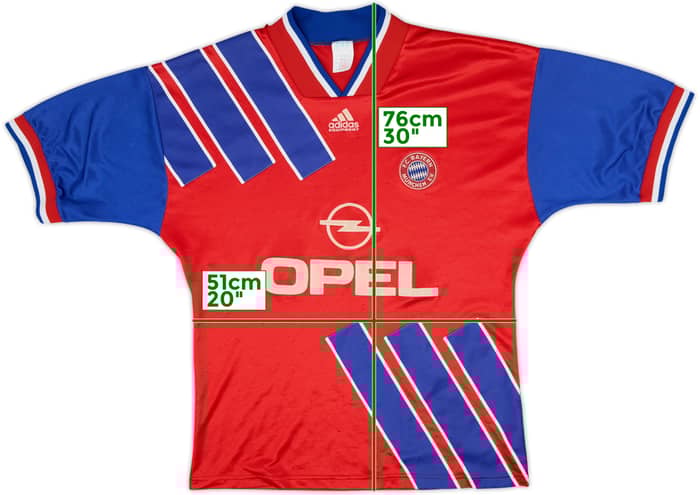 1993-95 Bayern Munich Home Shirt - 5/10 - (L)