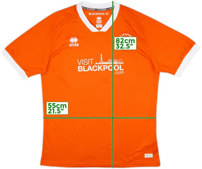2019-20 Blackpool Home Shirt - 9/10 - (5XL)