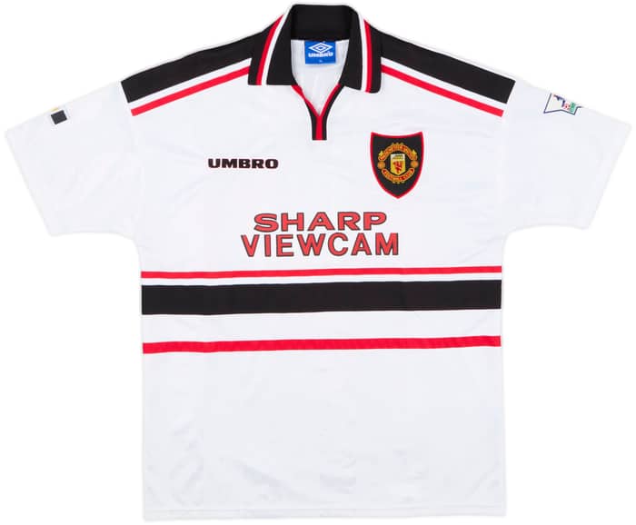 1997-99 Manchester United Away Shirt Keane #16 - 9/10 - (XL)