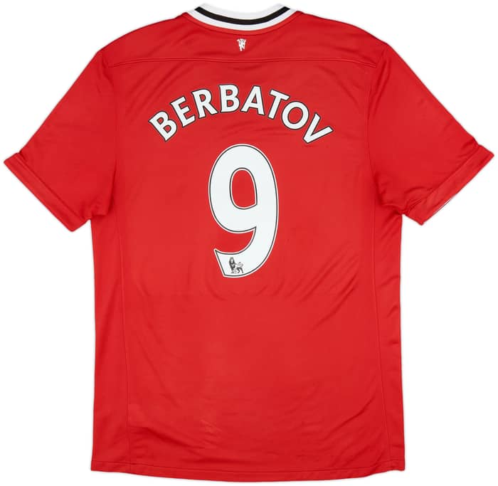 2011-12 Manchester United Home Shirt Berbatov #9 - 7/10 - (L)