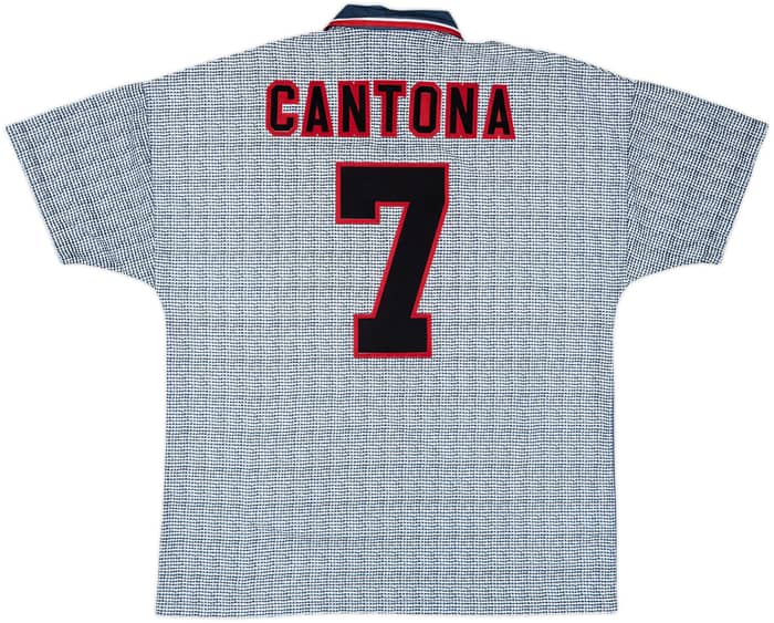 1995-96 Manchester United Away Shirt Cantona #7 - 9/10 - (XL)