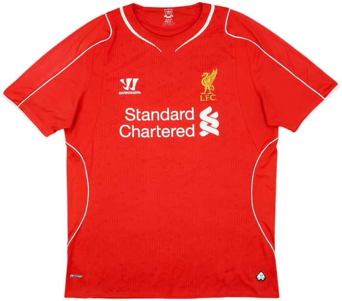 2014-15 Liverpool Home Shirt Gerrard #8 - 6/10 - (L)