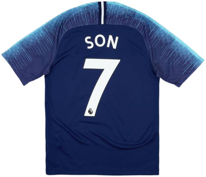 2018-19 Tottenham Away Shirt Son #7 - 10/10 - (S)