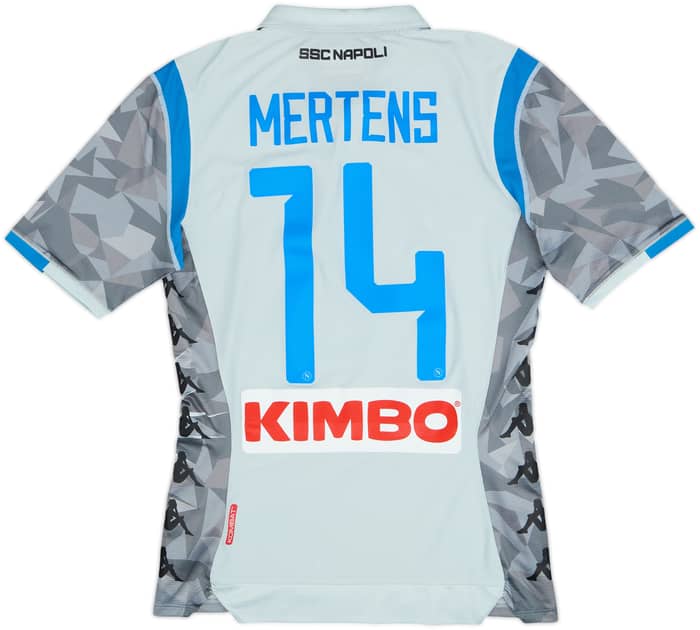 2018-19 Napoli Authentic Third Shirt Mertens #14 - 5/10 - (M)