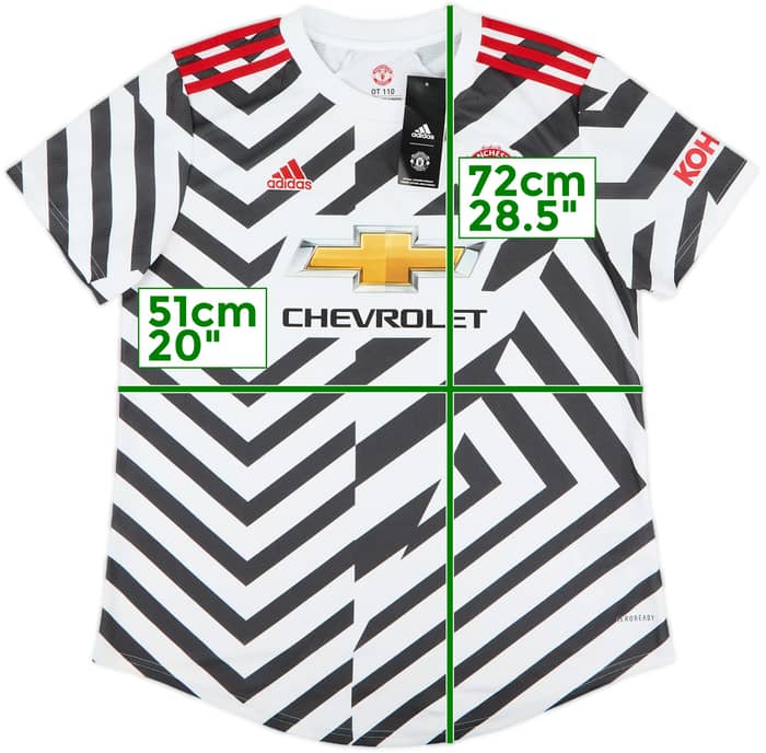 2020-21 Manchester United Third Shirt (Women's L)