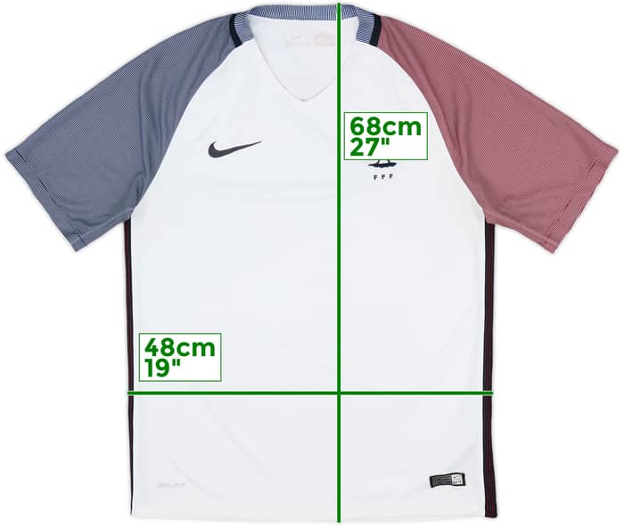 2016-17 France Away Shirt - 5/10 - (M)