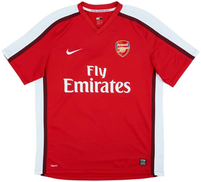 2008-10 Arsenal Home Shirt Fabregas #4 - 6/10 - (L)