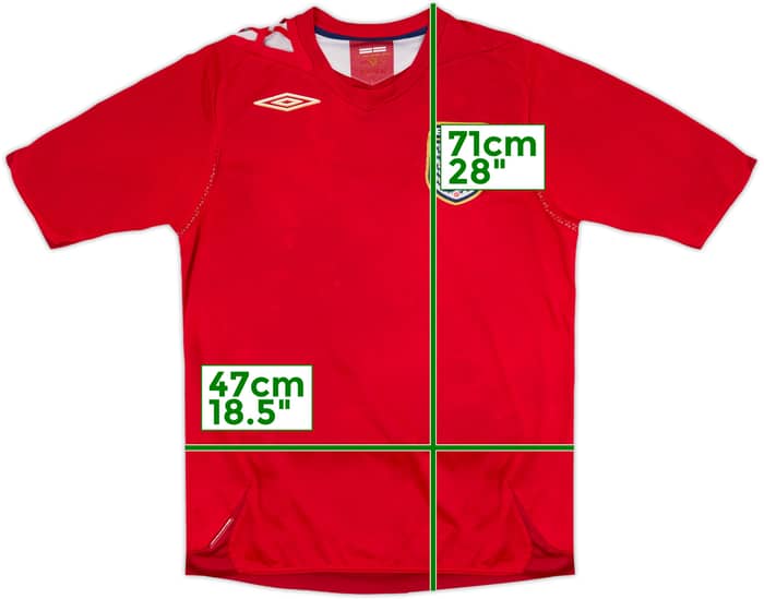 2006-08 England Away Shirt - 5/10 - (M)