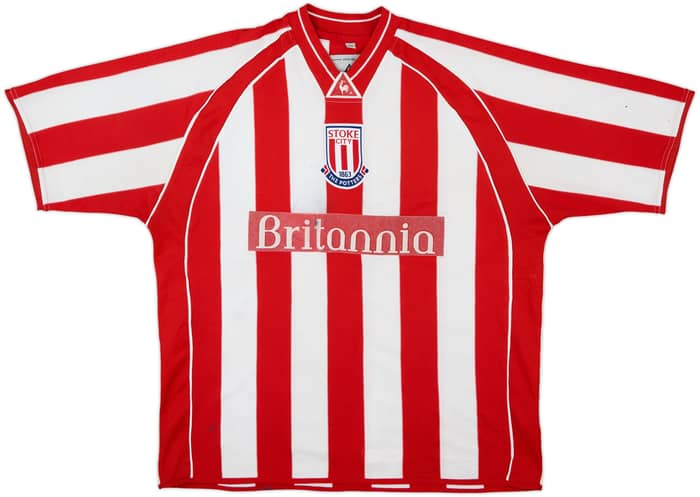 2001-03 Stoke City Home Shirt - 5/10 - (L)