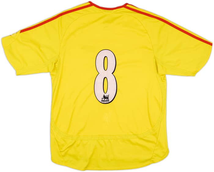 2006-07 Liverpool Away Shirt #8 - 6/10 - (L.Boys)