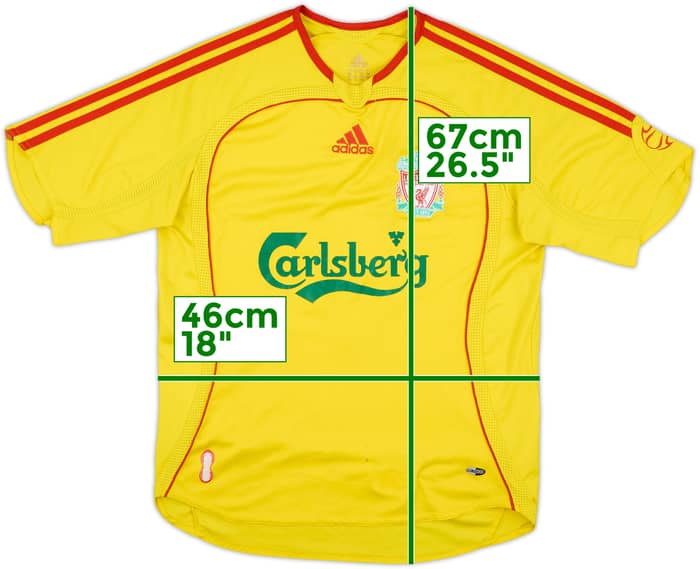 2006-07 Liverpool Away Shirt #8 - 6/10 - (L.Boys)