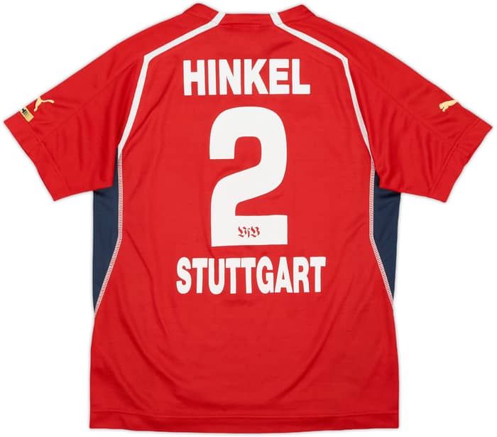 2004-05 Stuttgart Puma Training Shirt Hinkel #2 - 7/10 - (L.Boys)