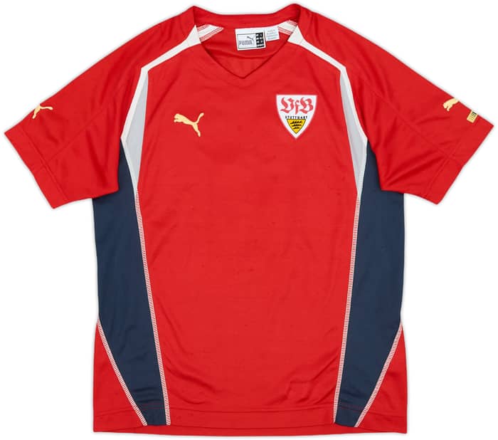2004-05 Stuttgart Puma Training Shirt Hinkel #2 - 7/10 - (L.Boys)