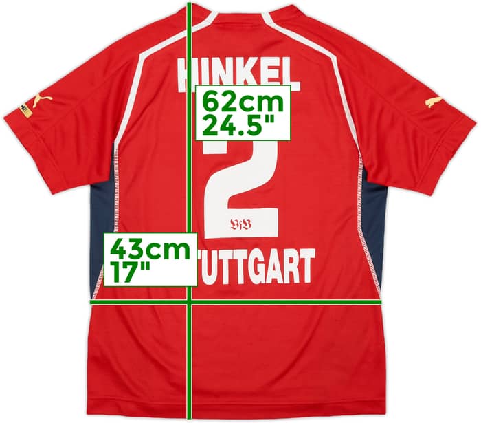 2004-05 Stuttgart Puma Training Shirt Hinkel #2 - 7/10 - (L.Boys)