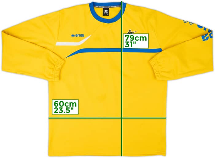 2012-13 Bristol Rovers Errea Sweat Top - 7/10 - (XXL)