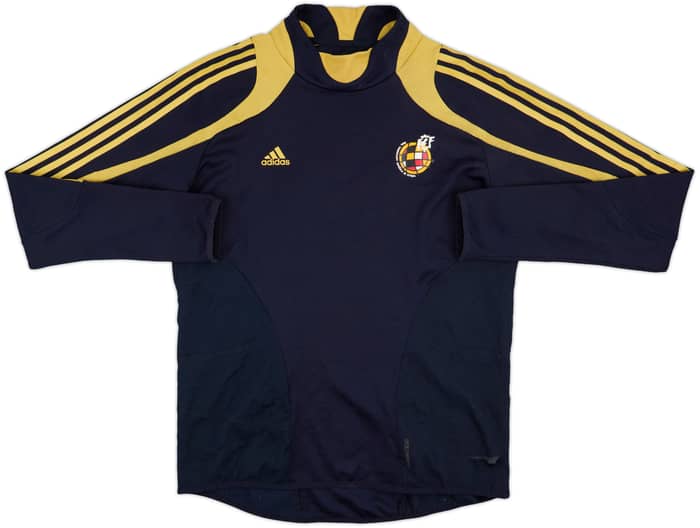 2008-09 Spain adidas Player Issue Drill Top - 5/10 - (S)