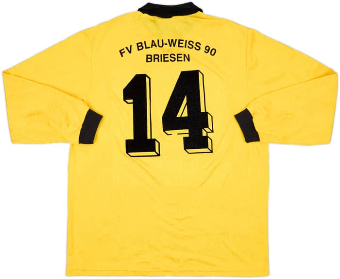 1990s Umbro Template L/S Shirt #14 - 8/10 - (XL)