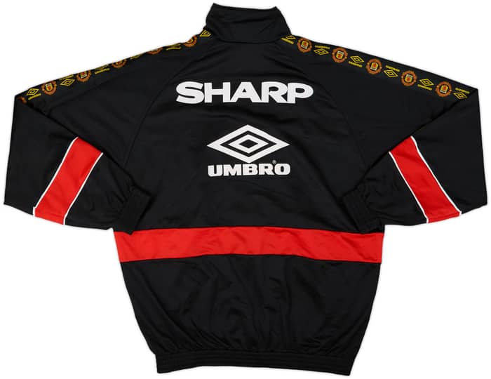 1995-97 Manchester United Umbro Track Jacket - 9/10 - (S)