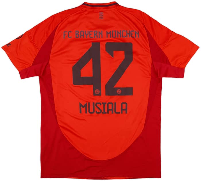 2024-25 Bayern Munich Home Shirt Musiala #42 - 7/10 - (L)