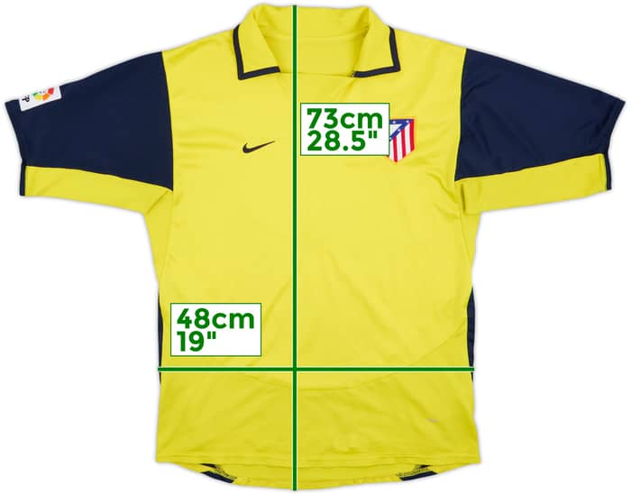 2003-04 Atletico Madrid Away Shirt - 7/10 - (M)