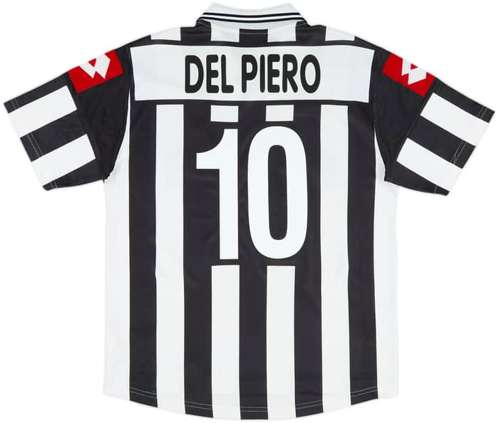 2001-02 Juventus Home Shirt Del Piero #10 - 7/10 - (M)