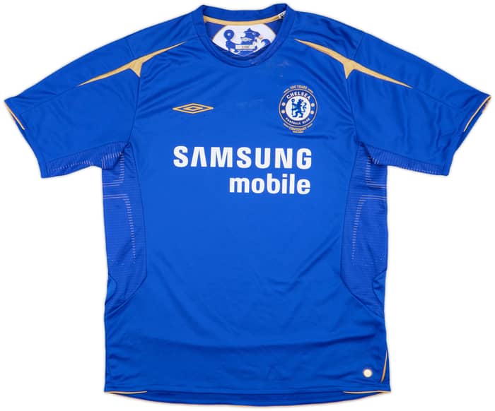2005-06 Chelsea Centenary Home Shirt Lampard #8 - 6/10 - (L)