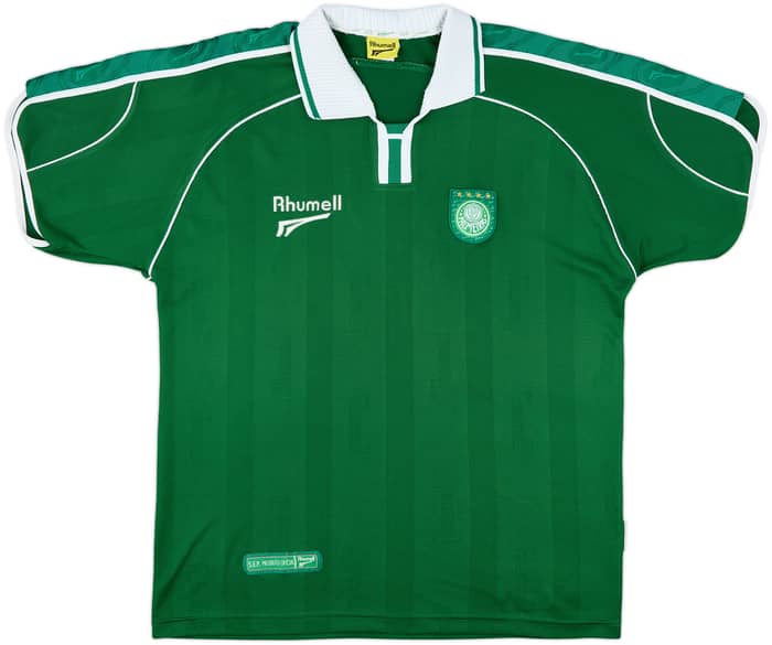 2000-01 Palmeiras Home Shirt #10 - 8/10 - (XL)