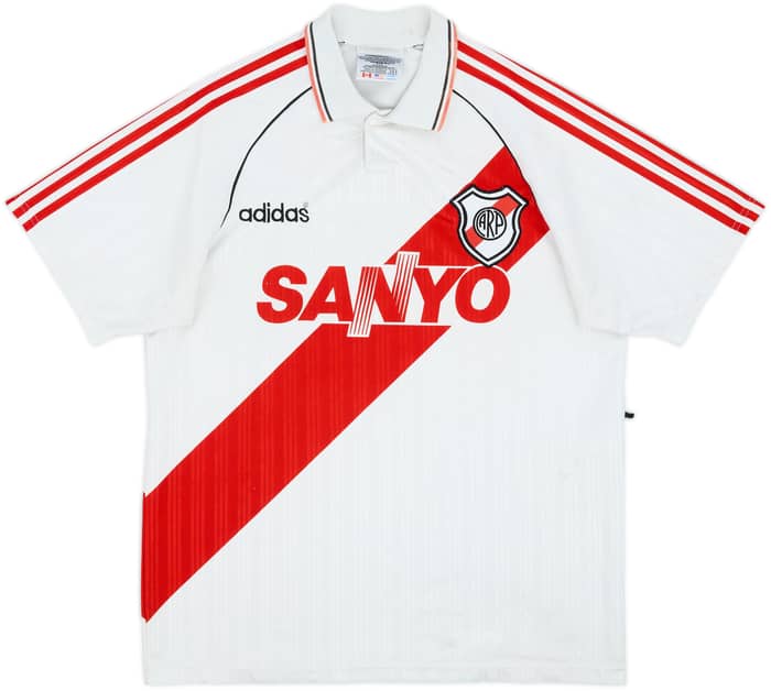 1994-95 River Plate Home Shirt #7 - 5/10 - (L)