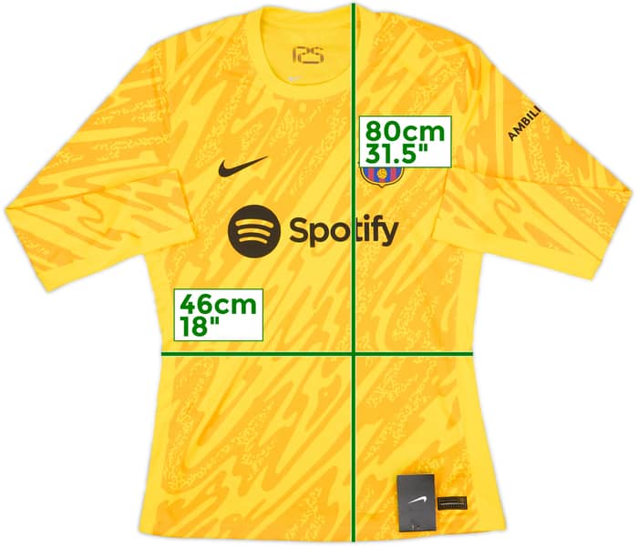 2024-25 Barcelona Authentic GK Shirt (L)