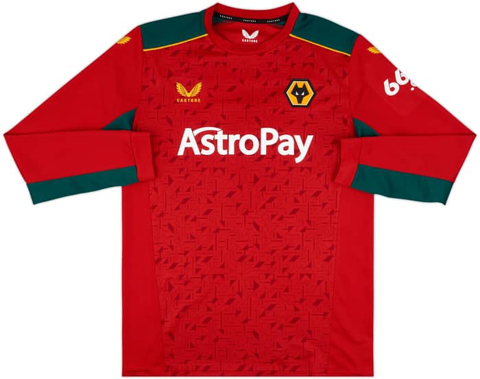2023-24 Wolves Away L/S Shirt Hee Chan #11 - 10/10 - (L)