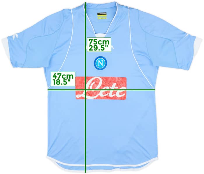 2007-08 Napoli Home Shirt - 5/10 - (M)