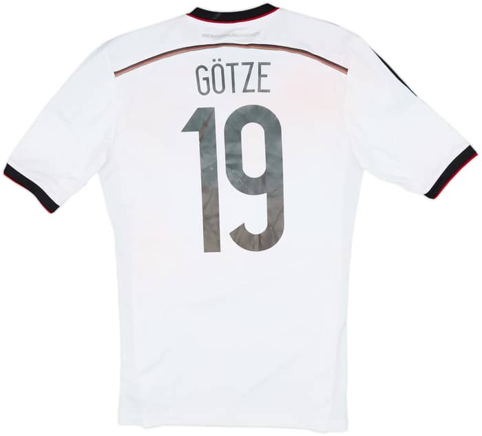 2014-15 Germany Home Shirt Gotze #19 - 5/10 - (S)