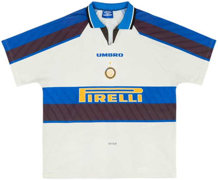 1996-97 Inter Milan Away Shirt Zanetti #4 - 4/10 - (XL)