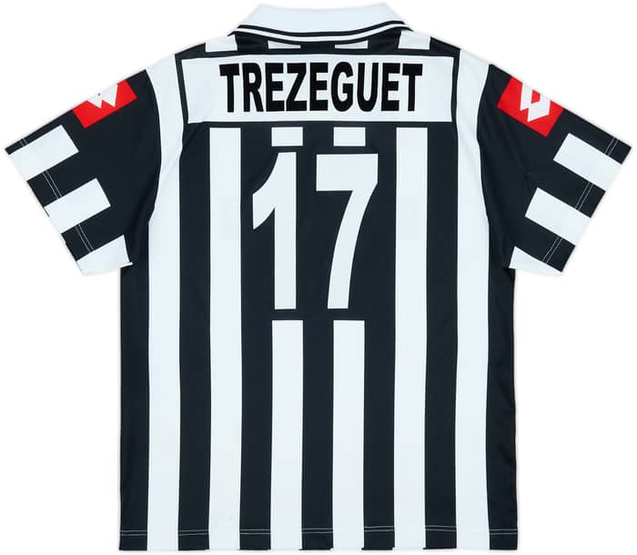 2001-02 Juventus Basic Home Shirt Trezeguet #17 - 8/10 - (XXS.Boys)