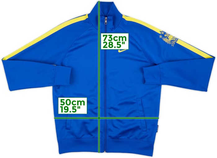 2014-15 Manchester City Nike Track Jacket - 9/10 - (M)