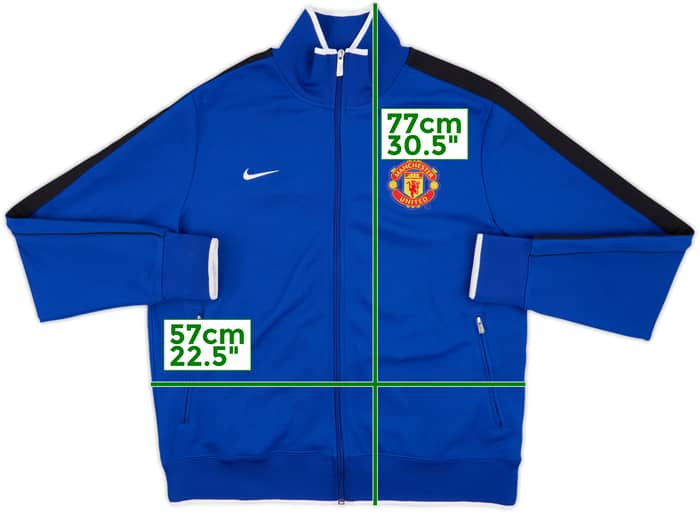 2011-12 Manchester United Nike Track Jacket - 9/10 - (XL)